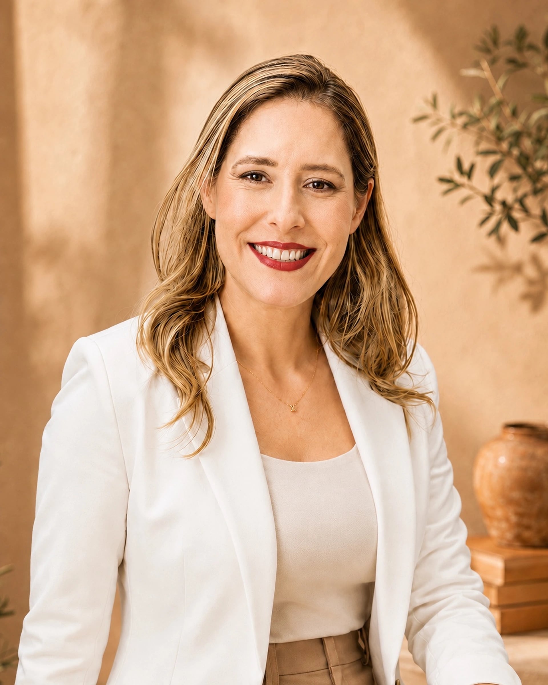 Nathalia Coelho, nutricionista, em atendimento